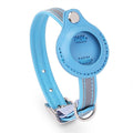 For AirTag 2nd Gen / AirTag 1st Gen Tracker Protective Cover Pet PU Collar, XS, M, S XS Blue