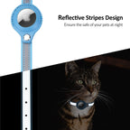 For AirTag 2nd Gen / AirTag 1st Gen Tracker Protective Cover Pet PU Collar, XS, M, S