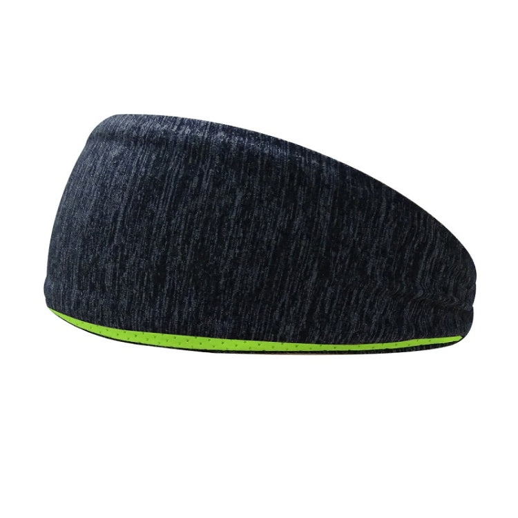 Sports Sweatband Fitness Antiperspirant Headband, Lightning Black, Classic Black, Temperament Gray, Dark Gray, Striped Gray – Wear-resistant Dark Gray