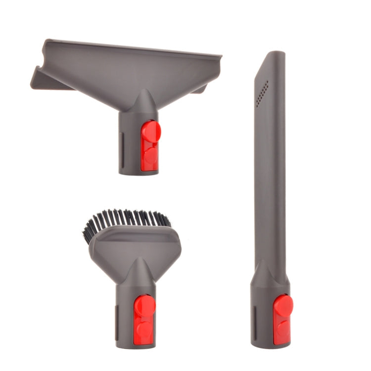 Vacuum Cleaner Accessories for Dyson V7 V8 V10 V11 V12 V15, 5 In 1, Soft Brush, Two -in -one Brush, 2 PCS Stain Brush, Mattress+Crevice+Stain Brush, 4 In 1 Set, Hose Set, 2 PCS Adapter, Bracket – Durable Build, Easy to Use Mattress+Crevice+Stain Brush