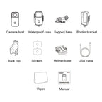 Thumb Action Camera 4K HD Anti-shake WiFi Camera, (White), (Black) – Waterproof, 4K