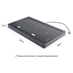 US Standard Flop Car License Plate Frame Modified License Plate Holder, US Standard Flop