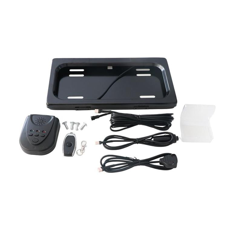 US Standard Rolling Shutter Car License Plate Frame License Plate Bracket, Single License Plate Bracket Single License Plate Bracket