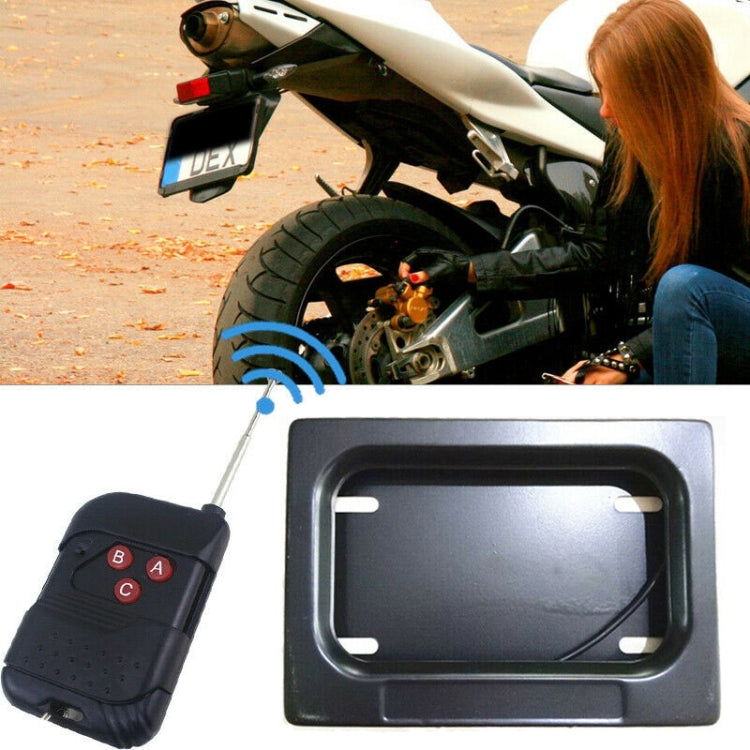 US Motorcycle License Plate Cover Frame Roller Blind License Plate Bracket, Roller Blind License Plate Bracket Roller Blind License Plate Bracket