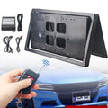 US Standard Car Flip Retractable License Plate Holder Hidden Shutter Cover License Plate Holder, US Standard Flip Retractable – Magnetic, Flip US Standard Flip Retractable