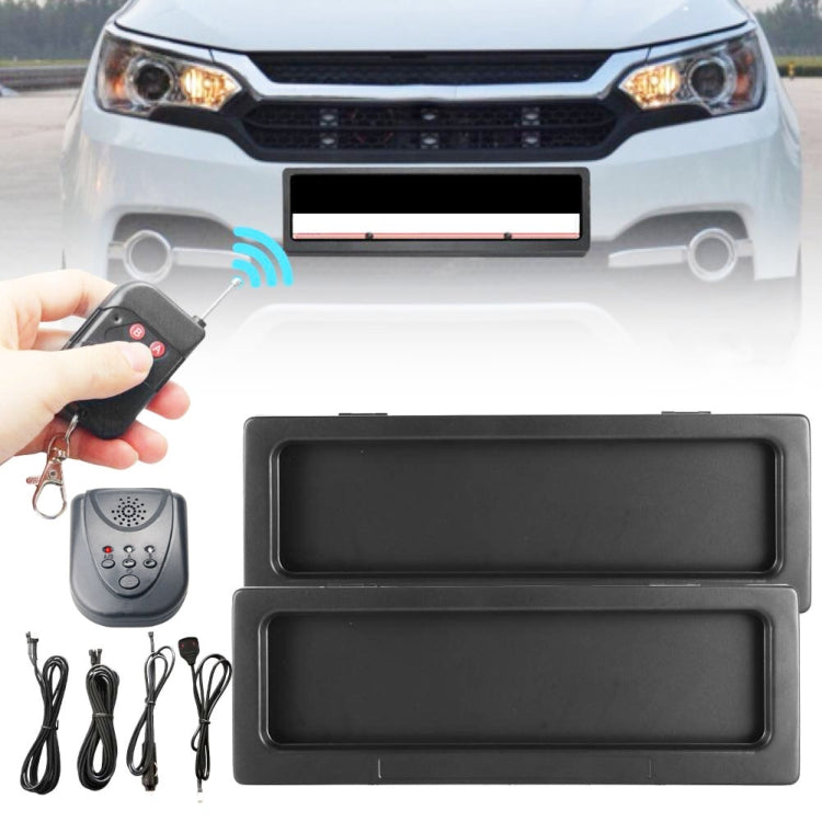 Australian Regulations Front And Rear Dual-Brand Electric Vehicle License Plate Frame, Australian Regulations Australian Regulations