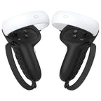 VR Controller Anti-collision Half-pack Silicone Protective Cover For Oculus Quest 2 Black