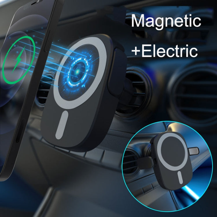 15W Intelligent Car Magnetic Wireless Charging Stand – Magnetic, Fast Charging, Wireless Charging, For IPhone 12 / 13 Series