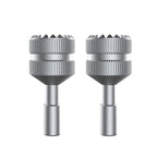 1 Pair Sunnylife MM3-YG393 For DJI Mini3 Pro DJI RC With Screen Remote Control Thumb Rocker Titanium