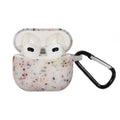 Bluetooth Earphone Silicone Case, For AirPods Pro For AirPods Pro Transparent Floral