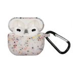 Bluetooth Earphone Silicone Case, For AirPods 3, For AirPods 1/2 For AirPods 3 Transparent Floral