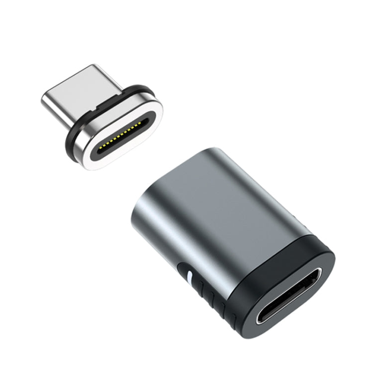 TZ28 PD 100W 24Pin Fast Charge Data and Video Transmission Type-C / USB-C Magnetic Adapter – Magnetic, Fast Charging, Aluminum Alloy