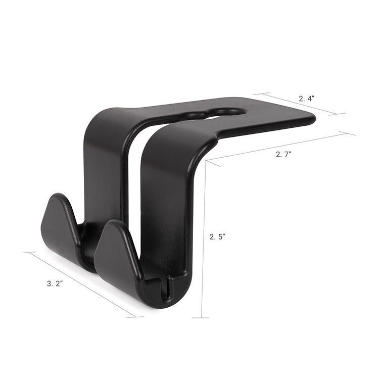 Multifunctional Car Seat Hook Lock Type Mobile Phone Holder – Durable Build, Easy to Use
