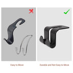 Multifunctional Car Seat Hook Lock Type Mobile Phone Holder – Durable Build, Easy to Use