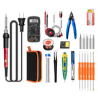 Household Constant Temperature Soldering Iron Set 60W Internal Heat Welding Tool Kit, ANENG SL101 24pcs/set Rotary Thermostat, 24pcs/set EU Plug, 25pcs/set US Plug, 25pcs/set EU Plug ANENG SL101 24pcs set Rotary Thermostat US Plug