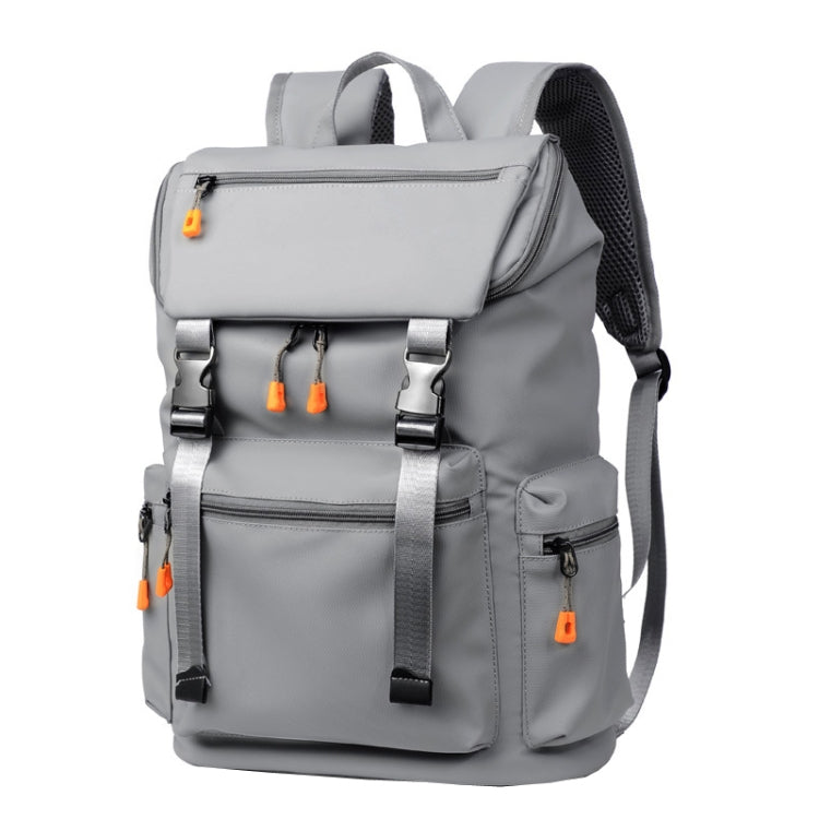 WEIXIER B1862 Men Business Leisure Large Capacity Travel Bag Computer Backpack, B1862 Grey, B1862 Black