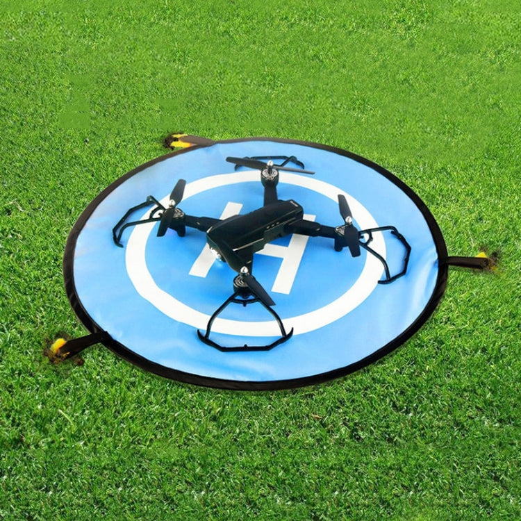 Universal Foldable Helipad Landing Pad For Drone, Diameter 55cm Blue Orange, Diameter 75cm Blue Orange, Diameter 90cm Blue Orange, Diameter 110cm Blue Orange Diameter 110cm Blue Orange