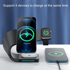 LFX-178 Wireless Charger – 4 In 1 Wireless Charger For Smartphone&iWatch&AirPods, LFX-178