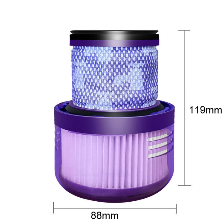 Post-Filter For Dyson Cordless Vacuum Cleaner SV18 V10 Slim, V10 Slim, V12, V15 – Durable Build, Easy to Use