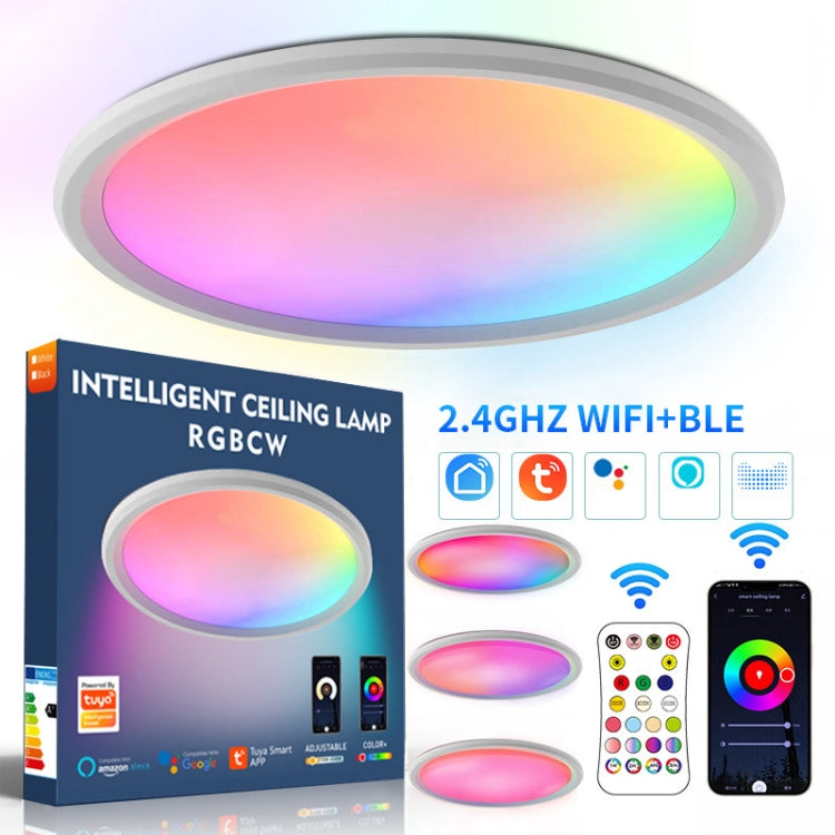 WiFi Bluetooth 2.4G Remote Control LED Ceiling Light, Voltage:, EU Standard 220V-240V, US Standard 110V-130V – Waterproof, Bluetooth