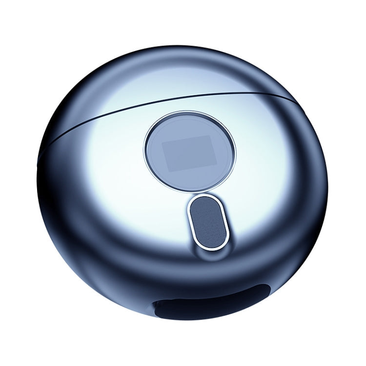 TJ01 Flying Saucer Razor USB Rechargeable Mini Shaver, Dark Gray, Champagne Golden Dark Gray