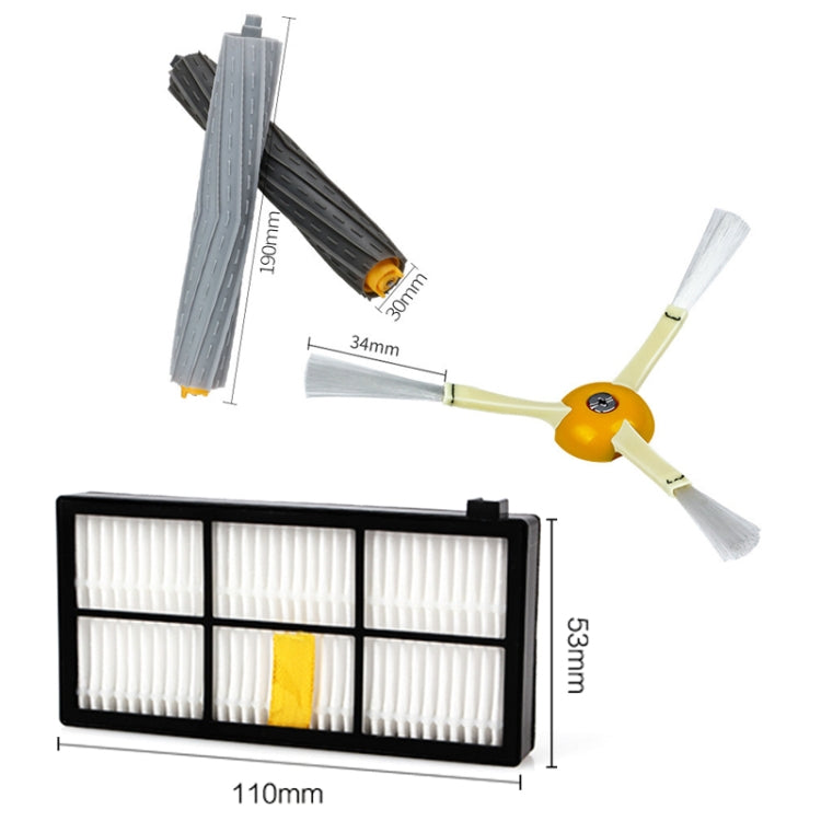 For iRobot Roomba 800/860/870/880/960 Sweeping Robot Accessories, Style: Set 1, Set 2, Set 4