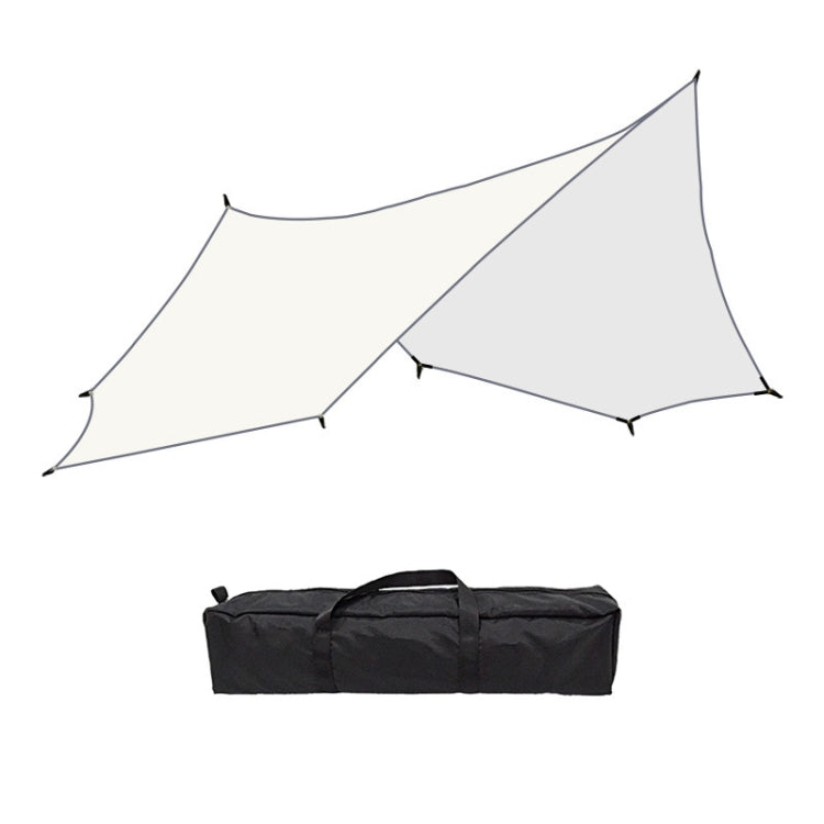 Outdoor Octagonal Curtain Tent Rain and Sun Protection Camping Sunshade Pergola, White, Green, Khaki, Black, Blue White