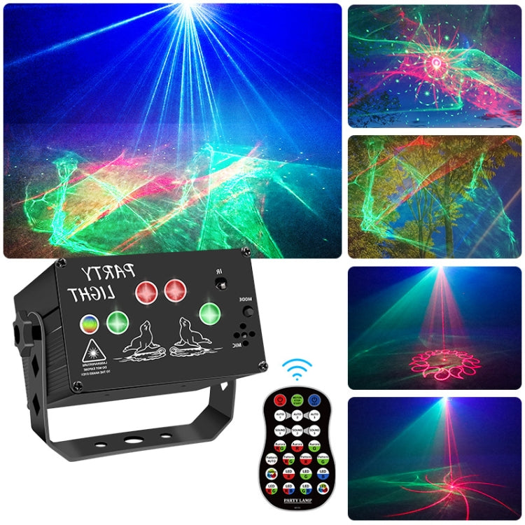 T10 Voice-Controlled Mini Stage Laser Light Atmosphere Light With Remote Control – Durable Build, Easy to Use Default Title
