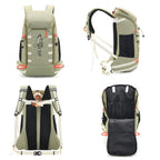 Free Knight FK0398 40L Outdoor Hiking Waterproof Backpack with Rain Cover, Black, Light Gray, Deep Green, Light Green, Orange, Blue