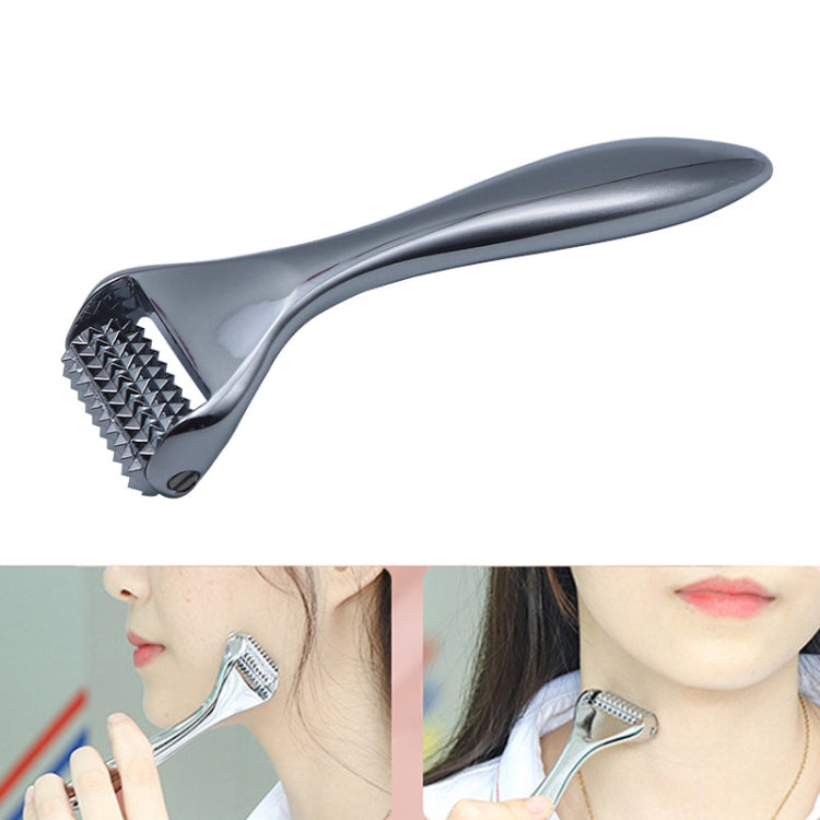 Face Slimming Instrument Roller Metal Barbed Facial Massager, Metal Roller Metal Roller