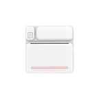 C19 200DPI Student Homework Printer Bluetooth Inkless Pocket Printer, Pink, Blue, Pink Printer Paper x 5, Blue Printer Paper x 5, Pink Sticker x 5, Blue Sticker x 5, Pink Set, Blue Set Pink