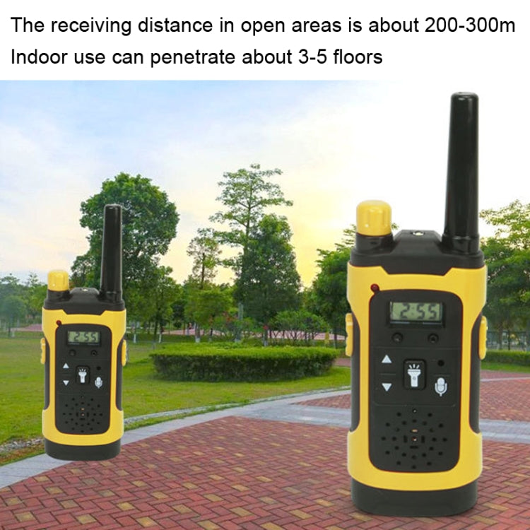 Children Walkie-talkie Remote Wireless Call Parent-child Interactive Toy Phone, Red, Yellow