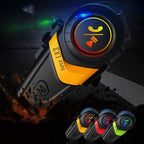 Motorcycle Helmet Call Music Navigation Bluetooth Headset, Red, Yellow, Green
