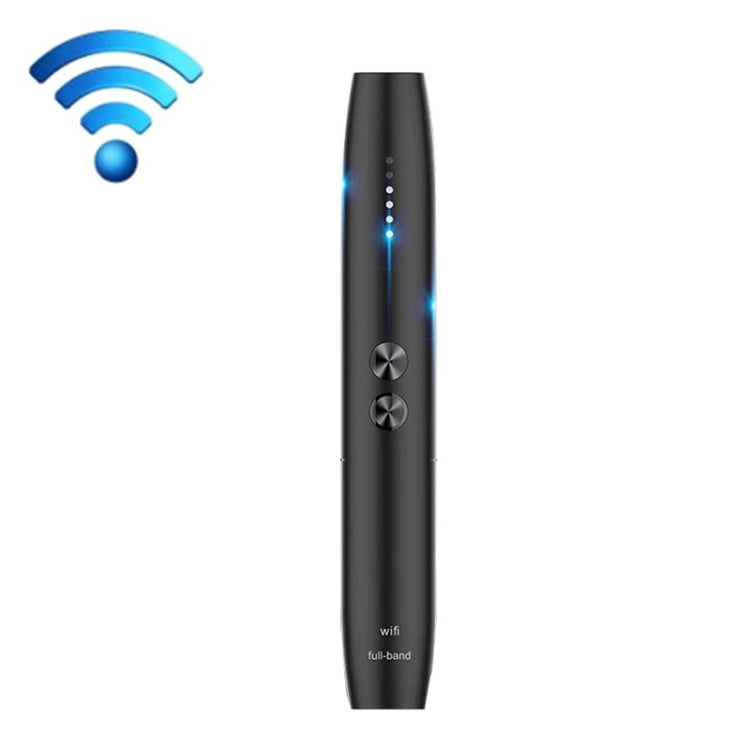 CW09 Hotel Anti-candid Camera Detector GPS Scanning Anti-location Monitoring Wireless Signal Detection Pen, CW09 (Black) CW09 (Black)