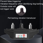 Intelligent Anti-barking Device Dog Trainer Collar, Style:, Vibration+Sound