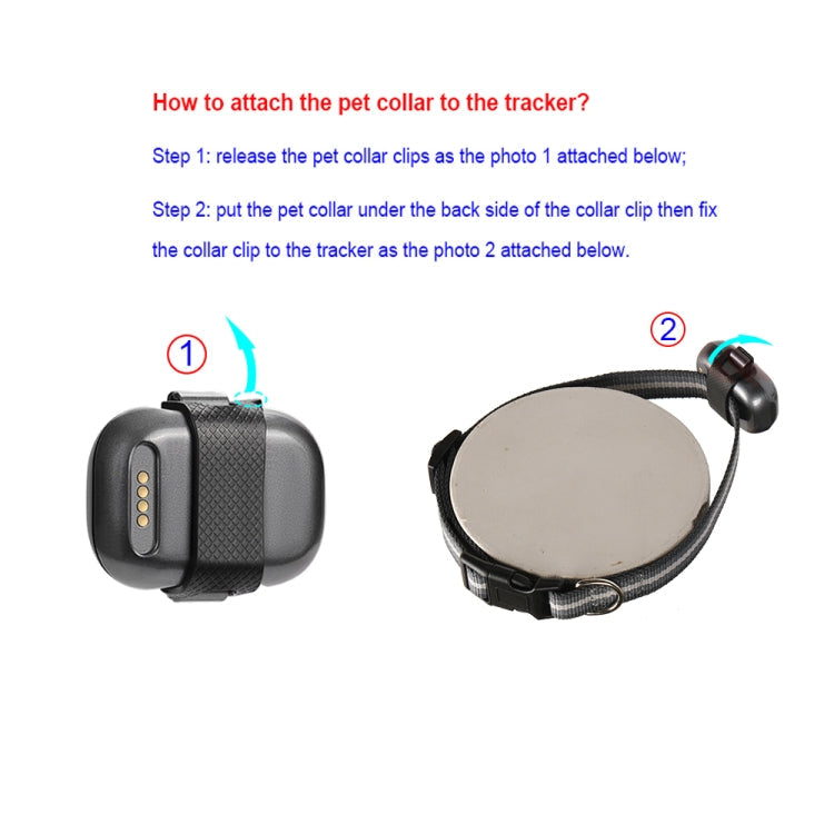 G16 Pets GPS Tracker IP67 Waterproof Smart Collar Anti-lost Tracking for Dog Cat, G16 Pets GPS – Waterproof, Card Slot