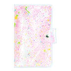 CAIUL 3 Inch PVC Photo Album Large Capacity Collection Commemorative Book, Purple Stream Sand, Pink Stream Sand, Blue Stream Sand, Golden Stars, Cute Daisy Pink Stream Sand