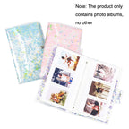 CAIUL 3 Inch PVC Photo Album Large Capacity Collection Commemorative Book, Purple Stream Sand, Pink Stream Sand, Blue Stream Sand, Golden Stars, Cute Daisy