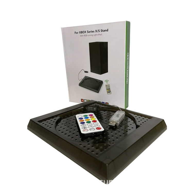 Game Console Symphony Cooling Base For Microsoft XBOX Series X/S, RGB Cooling Base RGB Cooling Base RGB Cooling Base