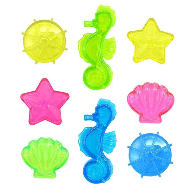 Large Torpedo Diving Swimming Pool Toys Children Summer Water Toys, 4PCS Torpedo, 3PCS Octopus, 4PCS Hard Ring, 4PCS Soft Ring, 3PCS Small Seaweed, 3PCS Big Seaweed, 8PCS Small Stones (large), 8PCS Big Stones (small), 4PCS Sea Horses, 4PCS Sharks... –... 8PCS Shell Gems