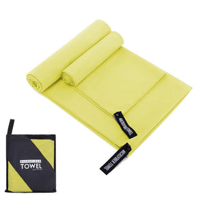 Yellow Square Mesh Bag