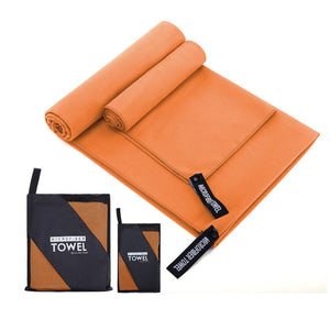 Orange Square Mesh Bag