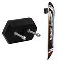 Wall Mount Skateboard Stand For Skateboard Deck Display and Storage Default Title