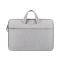 ST01 Large-Capacity Waterproof Shock-Absorbing Laptop Handbag, 13.3 inches, 14.1-15.4 inches, 15.6 inches – Waterproof, Wear-resistant 13.3 inches Grey