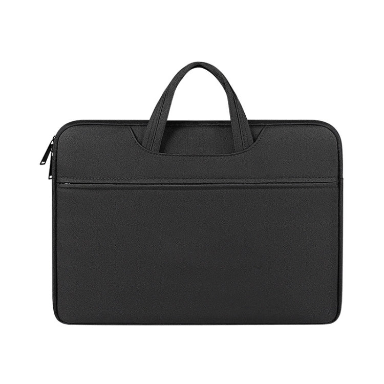 ST01 Large-Capacity Waterproof Shock-Absorbing Laptop Handbag, 13.3 inches, 14.1-15.4 inches, 15.6 inches – Waterproof, Wear-resistant 14.1-15.4 inches Mysterious Black