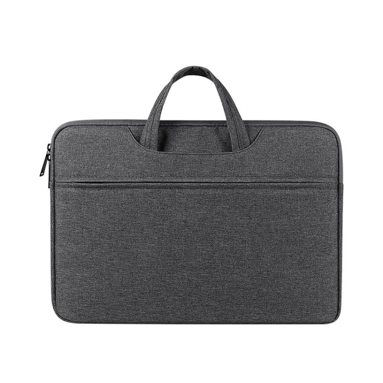 ST01 Large-Capacity Waterproof Shock-Absorbing Laptop Handbag, 13.3 inches, 14.1-15.4 inches, 15.6 inches – Waterproof, Wear-resistant 14.1-15.4 inches Deep Sky Gray