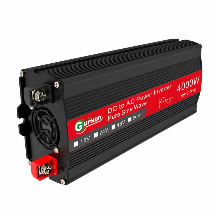 Gurxun 4000W Home Car Power Converter Sine Wave Inverter, 4000W 12V To 220V, 4000W 24V To 220V, 4000W 48V To 220V, 4000W 60V To 220V 4000W 12V To 220V
