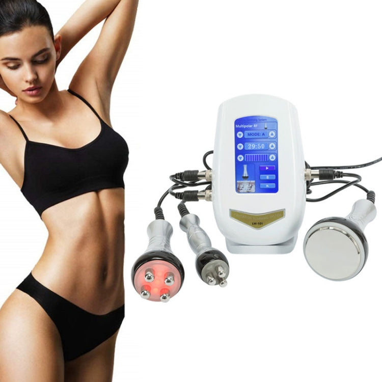 3-in-1 40K Ultrasonic Fat Blasting Device Radio Frequency Beauty Device, Metal Handle, Plastic Handle – Durable Build, Easy to Use