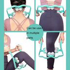 Handheld Cervical Shoulder And Neck Massager, Pink, Green, Blue