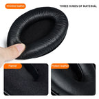 Headphone Cushion Cover – 2 PCS Breathable Foam Headphone Sleeves Earmuffs For Sennheiser HD200...